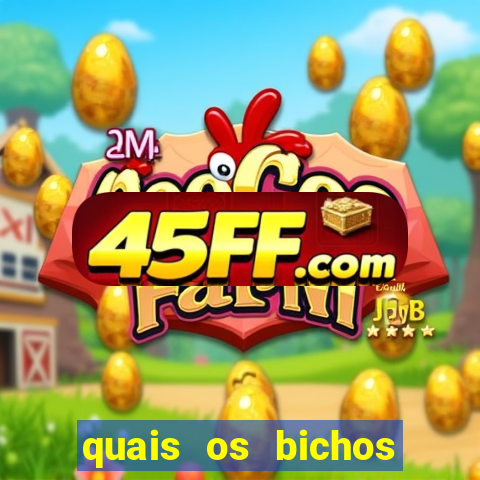 quais os bichos que mais saem na federal